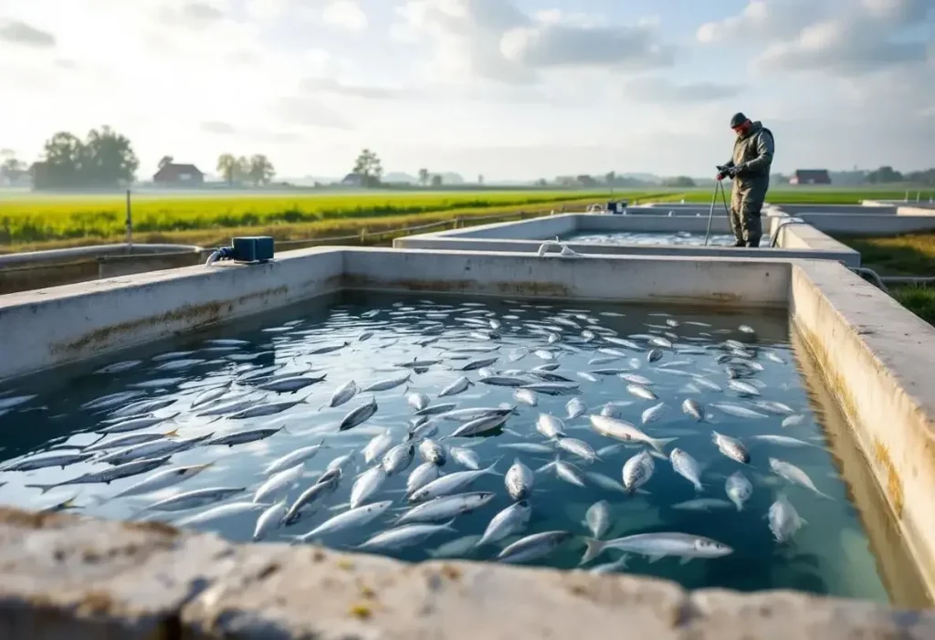 C’est dans le Calvados, à Géfosse-Fontenay, que grandissent les seuls saumons d’élevage 100 % français