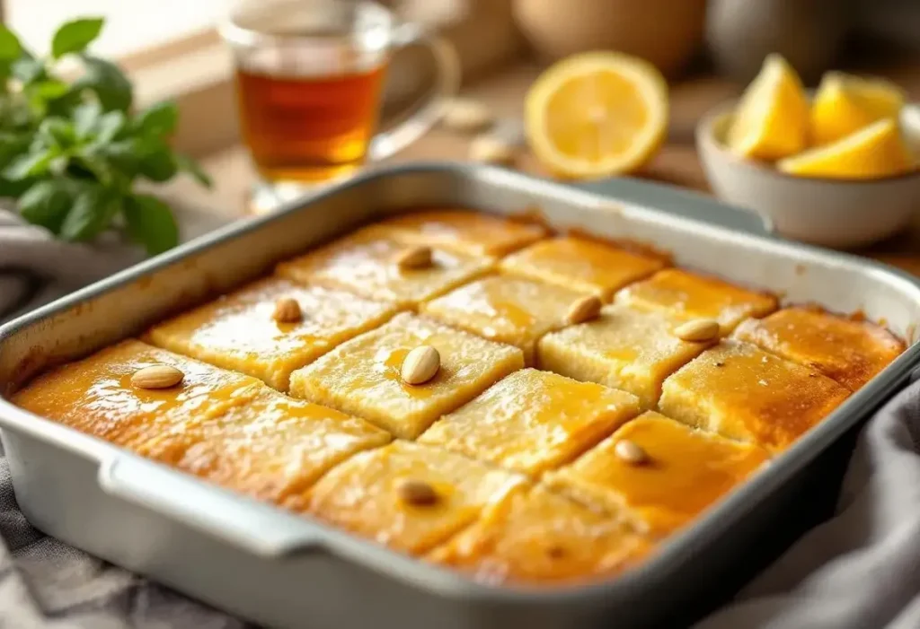 Ce dessert à la semoule venu d’Orient régale autant que le gâteau au yaourt
