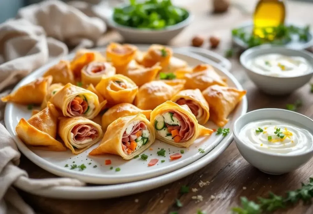 Ces roulés à la pâte filo, super rapides et délicieux : ma recette maligne pour un apéro vraiment express