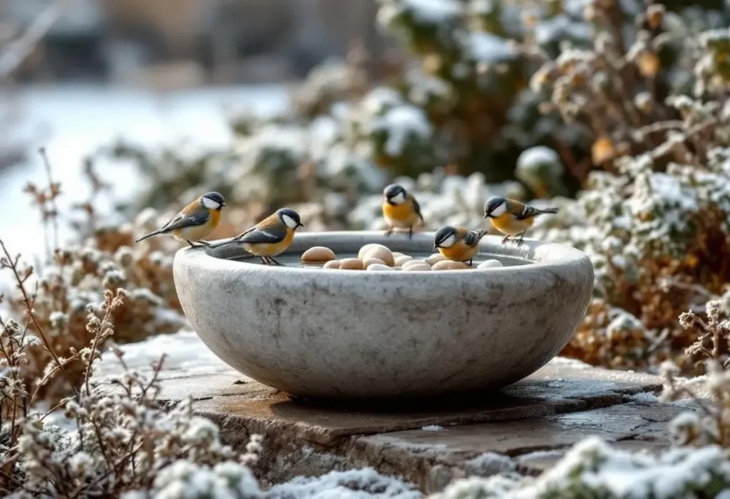 Cet objet du quotidien validé par la LPO empêche l’eau des oiseaux du jardin de geler tout l’hiver, même sans électricité