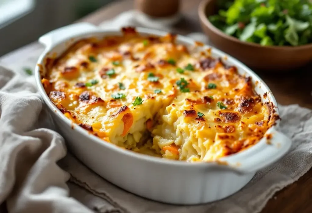 Gratin de pommes de terre, poireaux et carottes : fondant, parfaitement doré et hyper facile à préparer