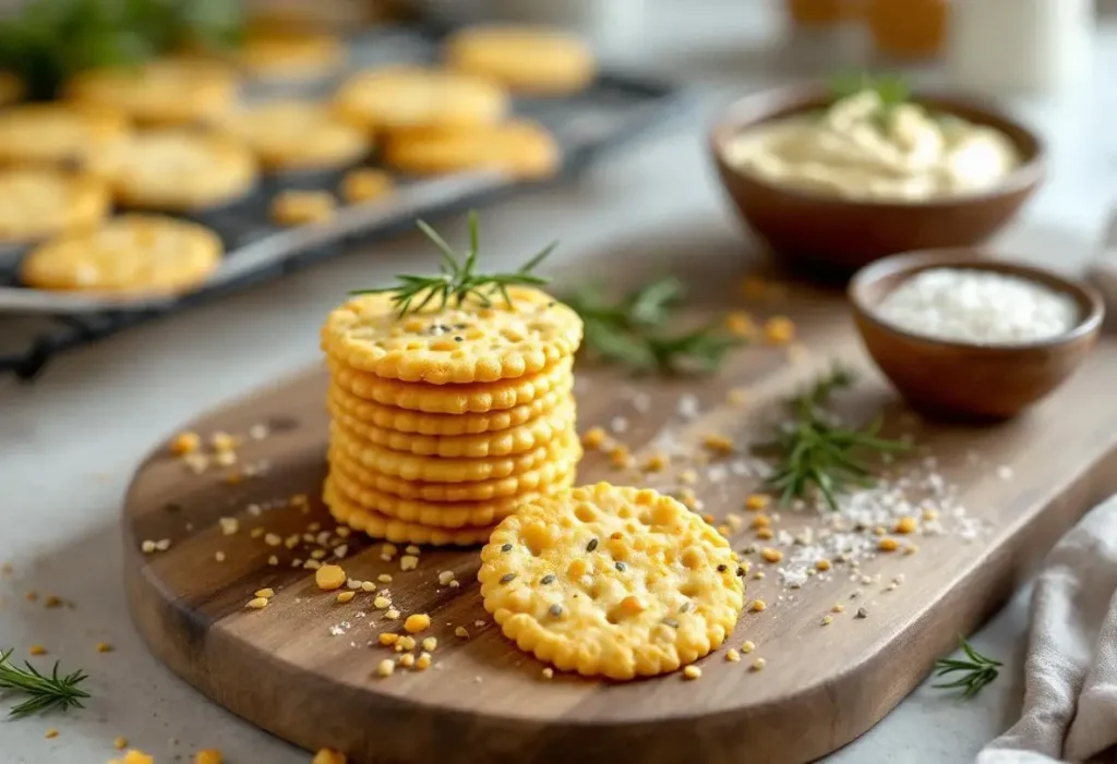 « Je les prépare en 10 minutes pour l'apéro » : mes crackers maison ultra croustillants au fromage et graines dorées, nettement plus savoureux que les industriels