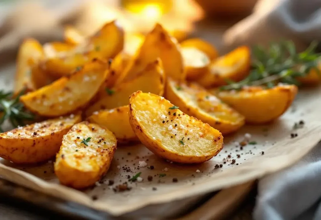 Pommes de terre au four : l'astuce hyper simple pour les rendre ultra croustillantes, à tous les coups