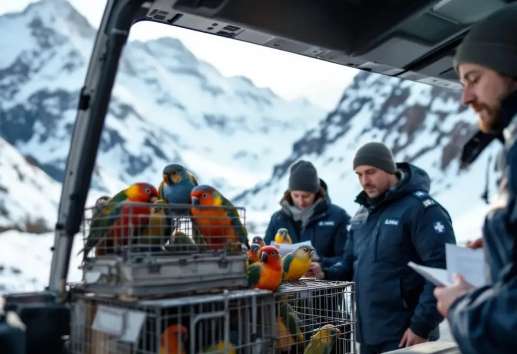 Un vaste trafic international d'oiseaux protégés mis au jour en Suisse