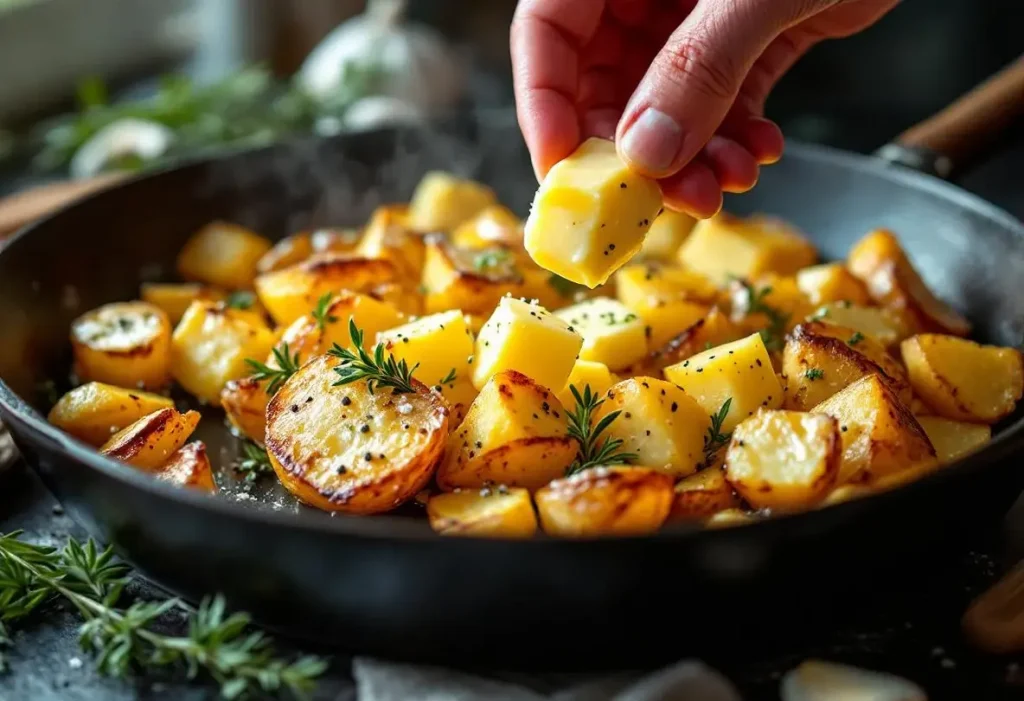 Ajoutez-le aux pommes de terre pendant la cuisson : elles seront encore plus savoureuses, délicieusement parfumées et irrésistiblement moelleuses