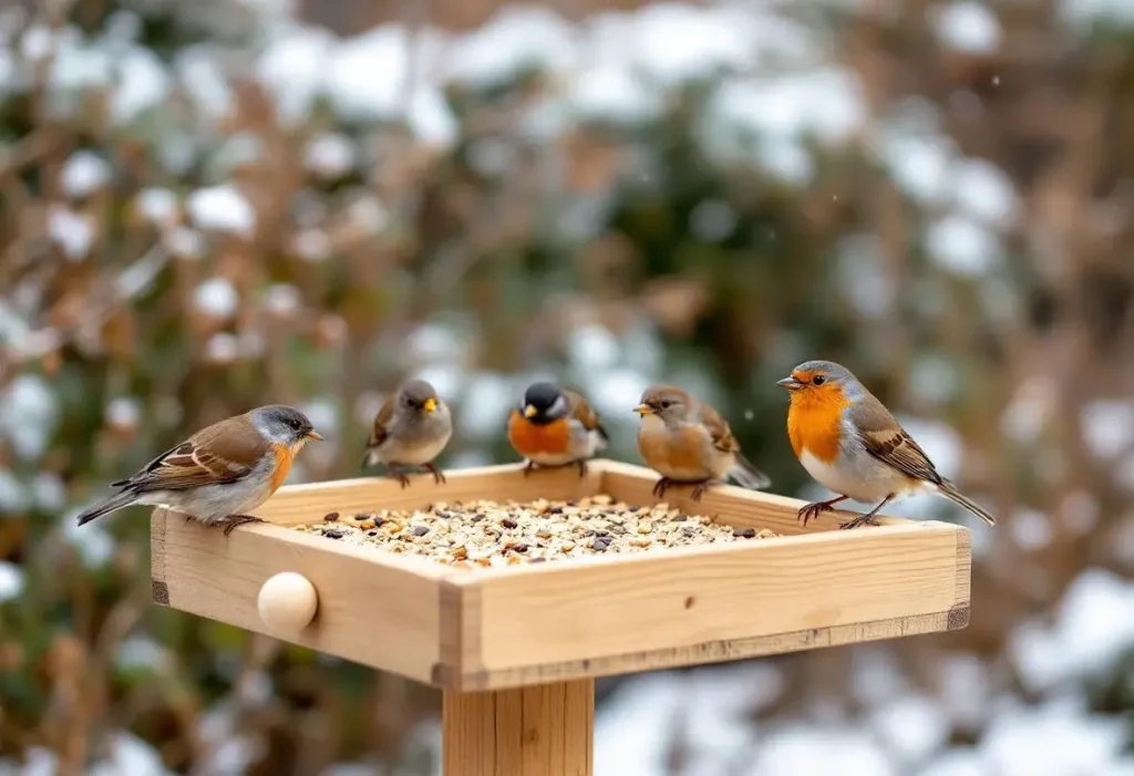 Huit jours de test dans mon jardin : cette mangeoire ultra simple attire bien plus d’oiseaux que les modèles high-tech