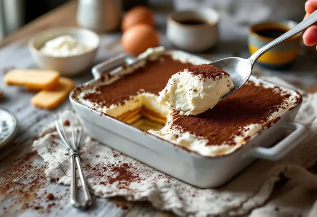 « J'ai remplacé le mascarpone par cet ingrédient surprenant » : son tiramisu maison contient presque deux fois moins de calories