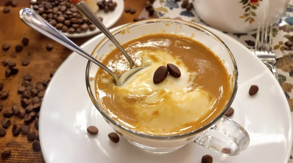 J’ai troqué les flans et mousses du commerce pour cette crème dessert au café maison : onctueuse, sans œufs et ultra facile à faire !