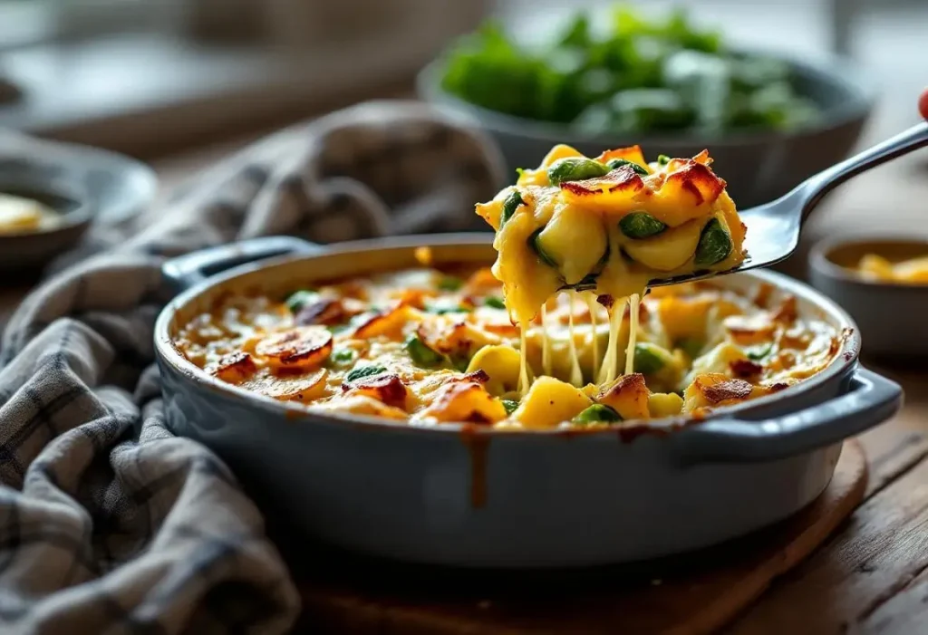 « Je le prépare chaque dimanche en hiver » : le gratin patates-choux de Bruxelles qui a séduit toute ma famille