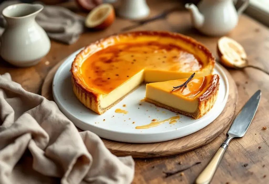 Le flan pâtissier de Laurent Mariotte