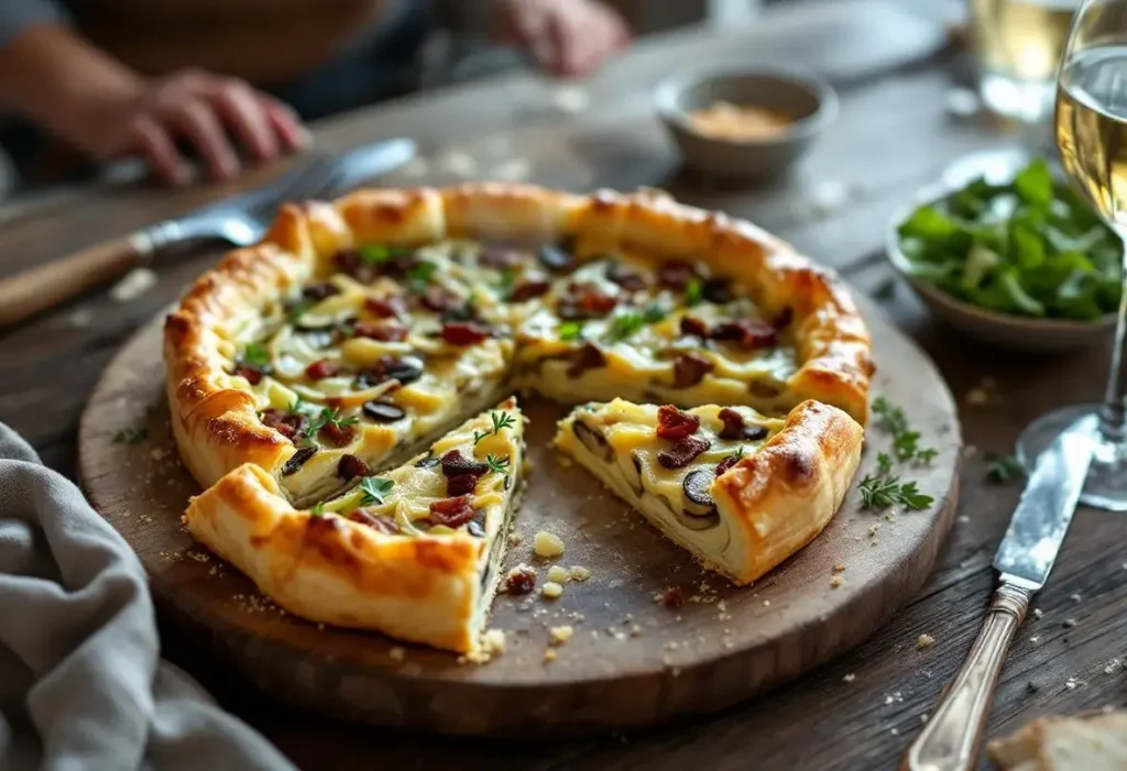 “Même les enfants ont adoré”, cette tarte rustique aux poireaux et au comté va régaler toute la famille !