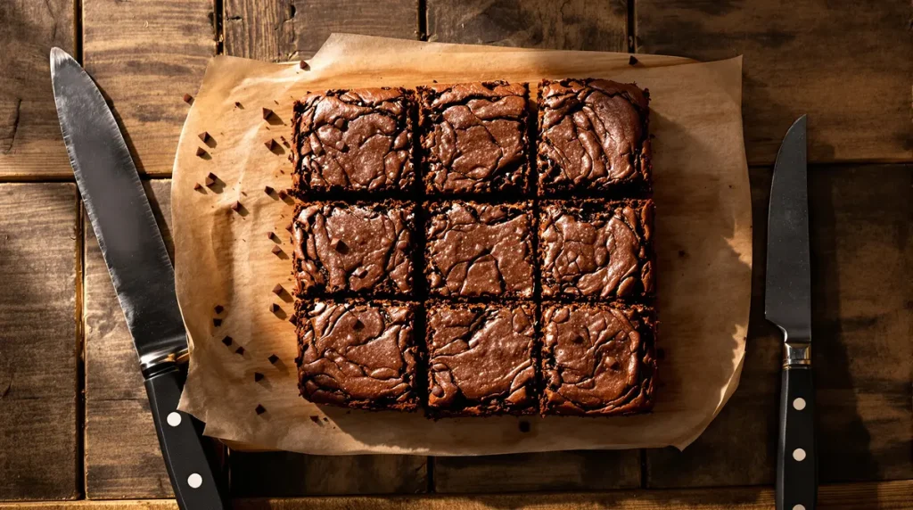 Moelleux irrésistible, chocolat intense et sans farine : le brownie healthy express aux 4 ingrédients du placard pour un goûter d’hiver ultra fondant