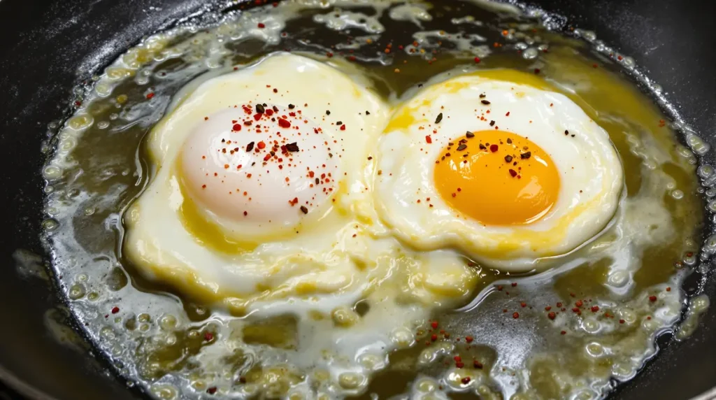 Beurre ou huile : pour des œufs au plat parfaitement cuits, un chef révèle...