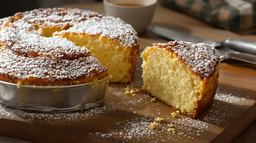 Comme un gâteau au yaourt, parfait pour le petit-déjeuner, ce moelleux va devenir votre favori