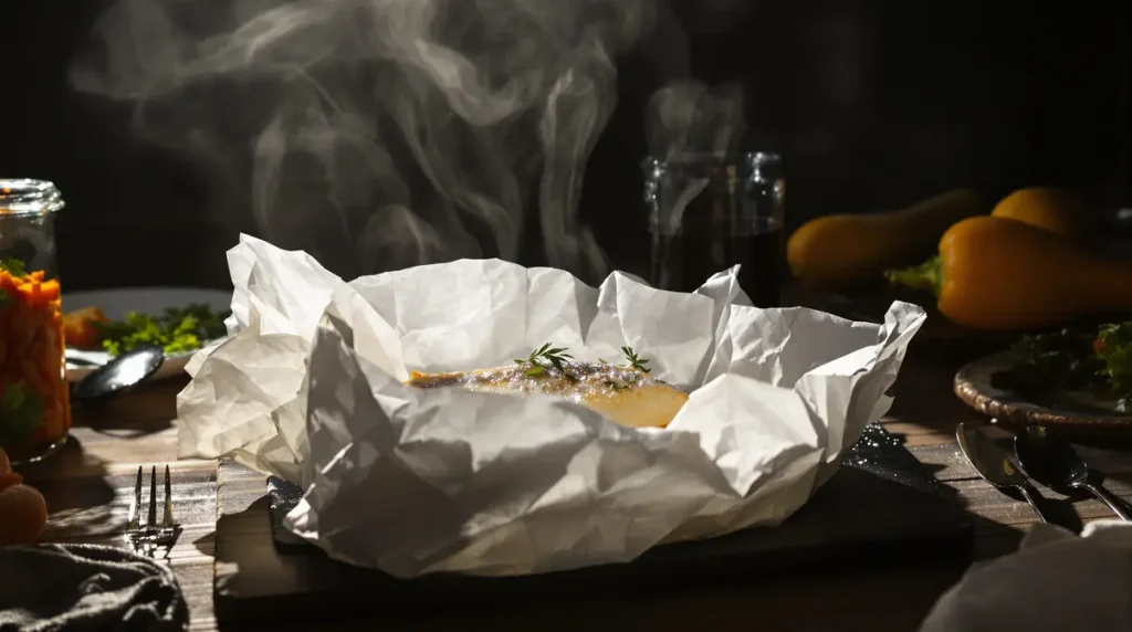 Délicieusement fondant, parfumé et léger : le cabillaud en papillote aux légumes de saison qui va tout changer en 12 minutes