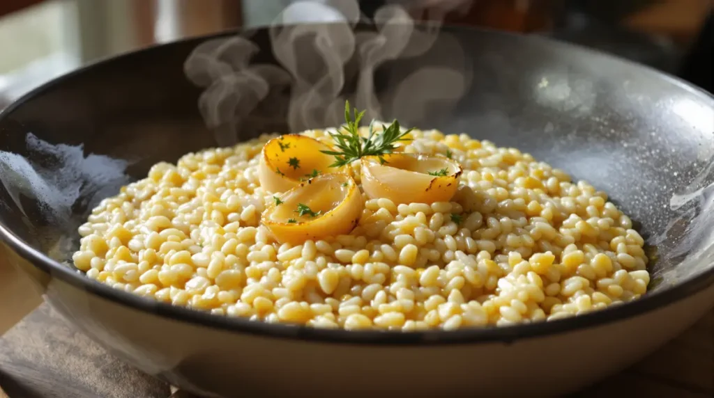Gastronomie : risotto de la mer façon bretonne