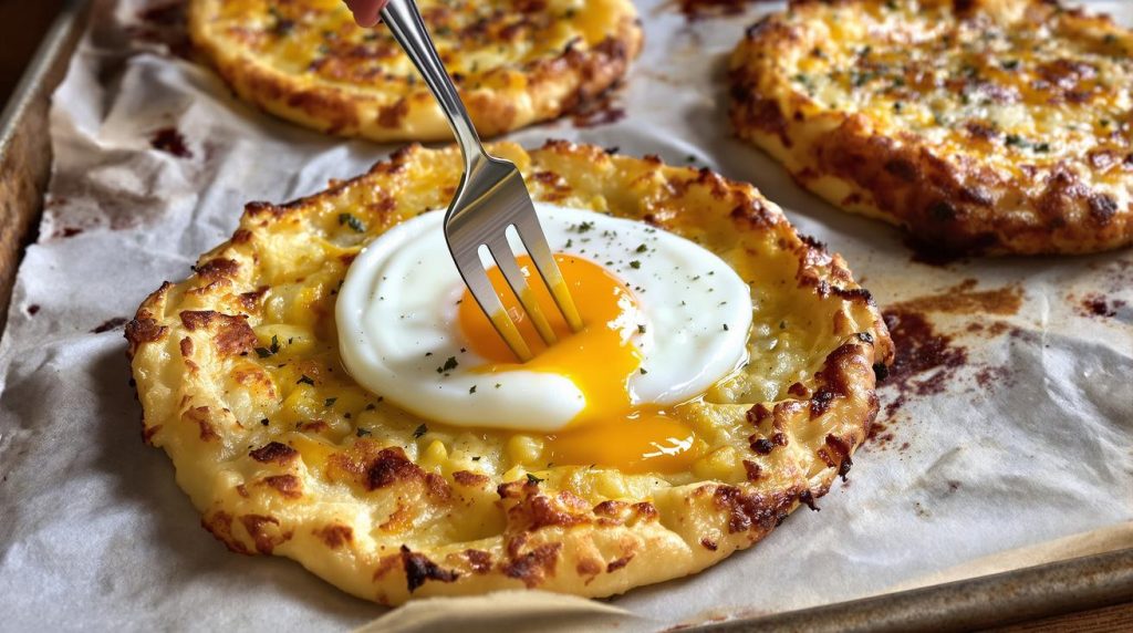 Je les prépare en 10 minutes : ces galettes de pommes de terre crousti-dorées au four, légères et nettement meilleures que des frites