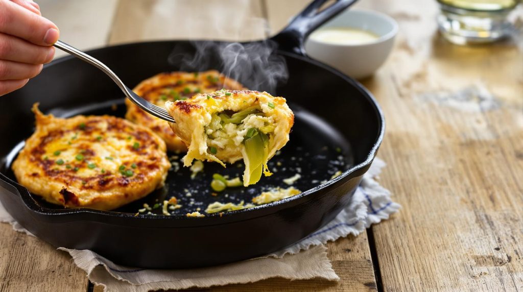 « Je ne cuisine plus jamais les poireaux autrement » : ces galettes à la feta sont désormais mon réflexe printanier