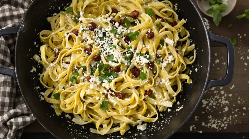 La recette d’Anne Etorre : pâtes crémeuses aux artichauts, anchois et pecorino
