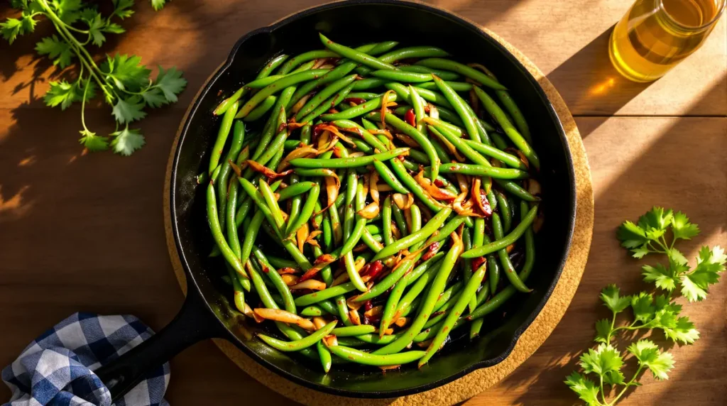Mieux que bouillis : les haricots verts sont bien plus savoureux quand on les cuisine comme ça