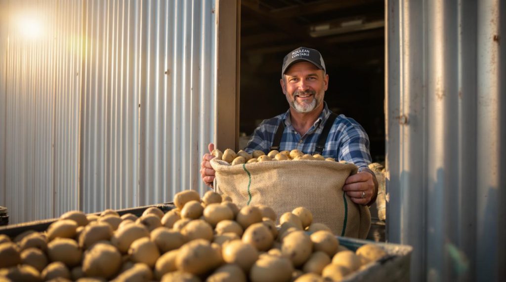 Pas-de-Calais : plutôt que de les jeter, un agriculteur offre gratuitement ses pommes de terre invendues aux habitants