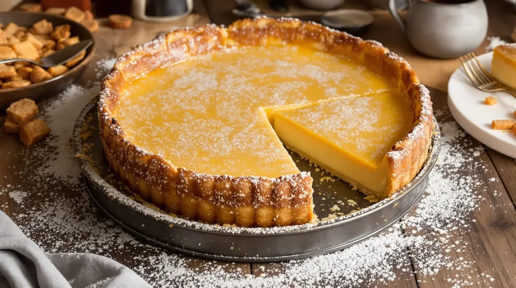 Plus rapide qu’un flan et aussi savoureuse qu’en boulangerie : ma tarte fondante express